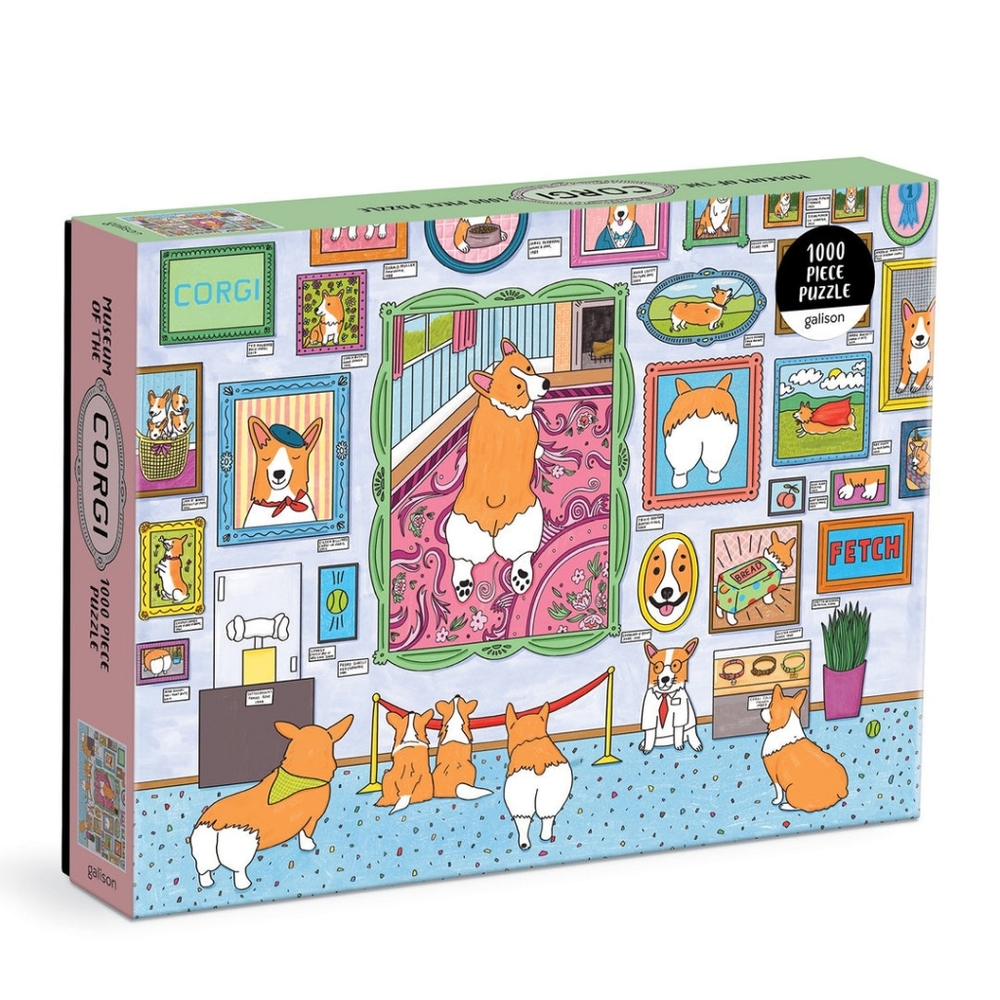 Museum of Corgis 1000 Piece Puzzle